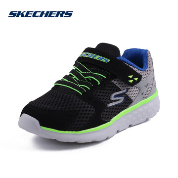 SKECHERS(斯凯奇)童鞋系列男休闲鞋97680L/BKCC