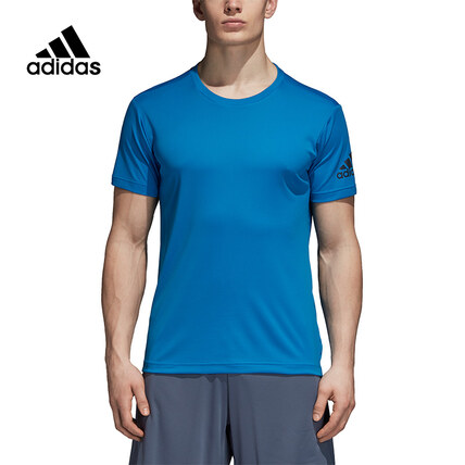 Adidas 阿迪达斯 男子透气休闲半袖运动短袖T恤 CZ5426