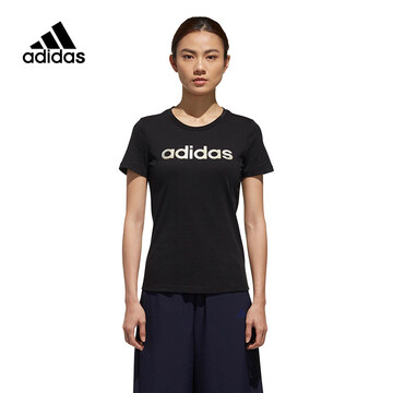 Adidas 阿迪达斯 女子 运动型格短袖T恤 DM5347